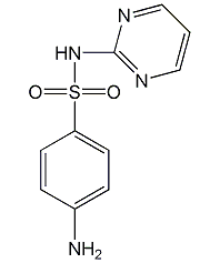 磺胺嘧啶結(jié)構(gòu)式